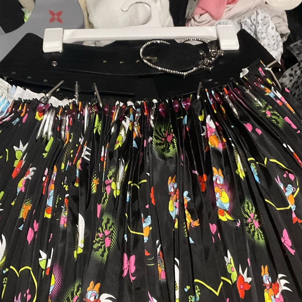 Vibrant Floral A-Line Skirt